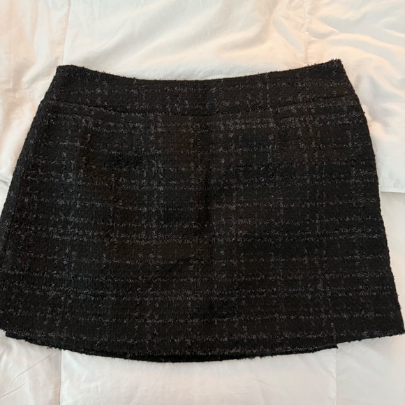 Hill House Tatiana Skirt Black Tweed M - Picture 5 of 7